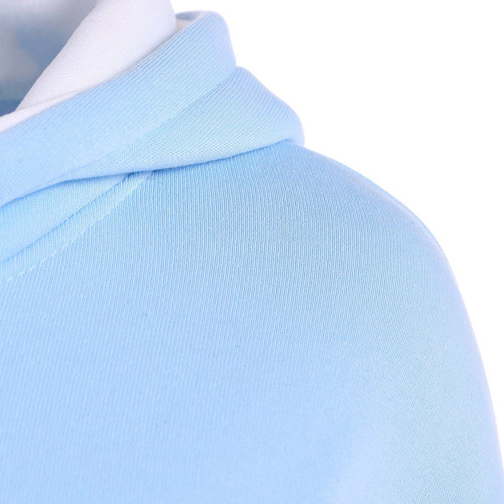 

Drawstring Fleece Hoodie Dress, Windsor blue
