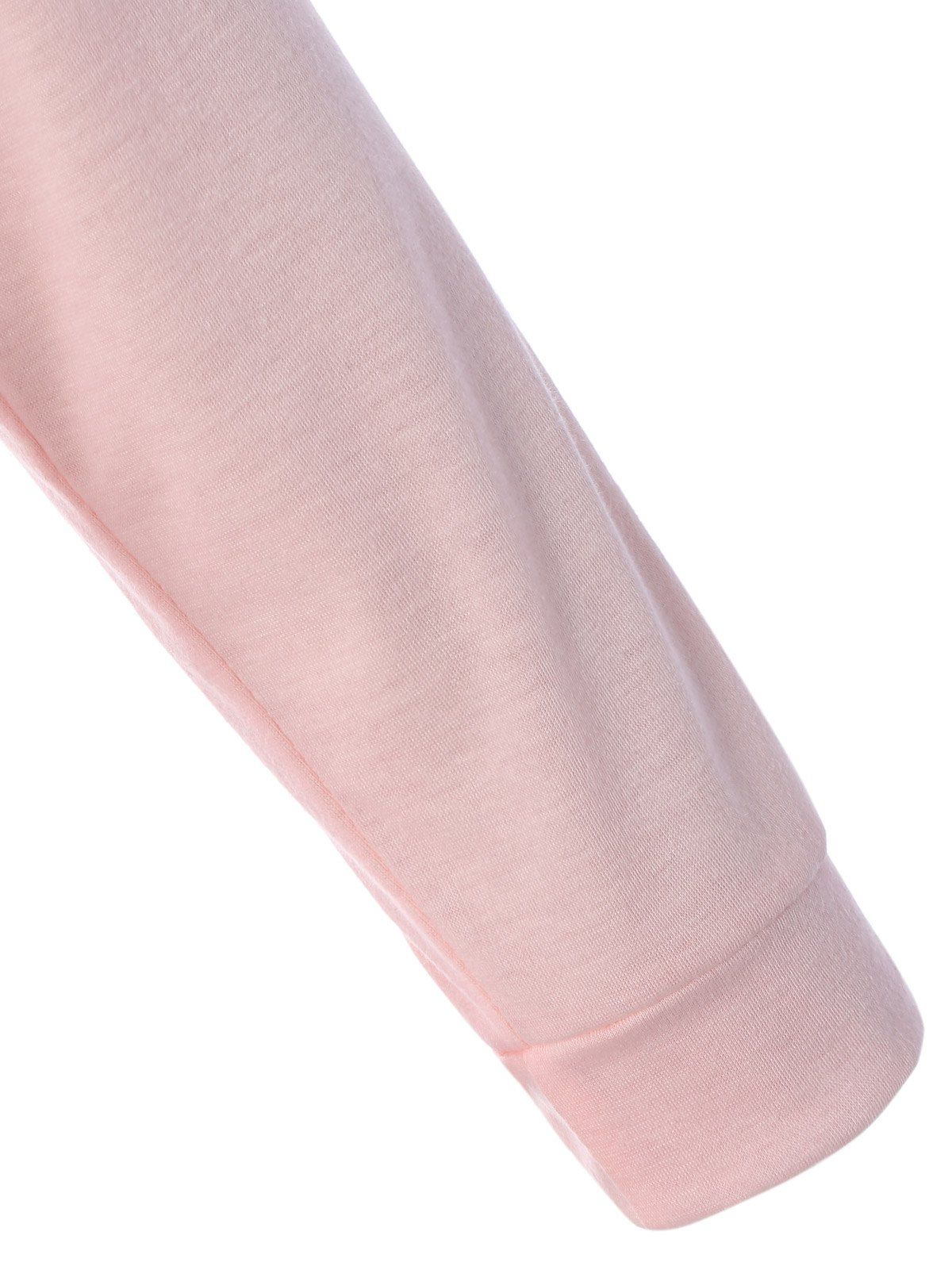 2018 Plus Size Black Friday Long Sleeve Christmas TShirt PINK XL In T