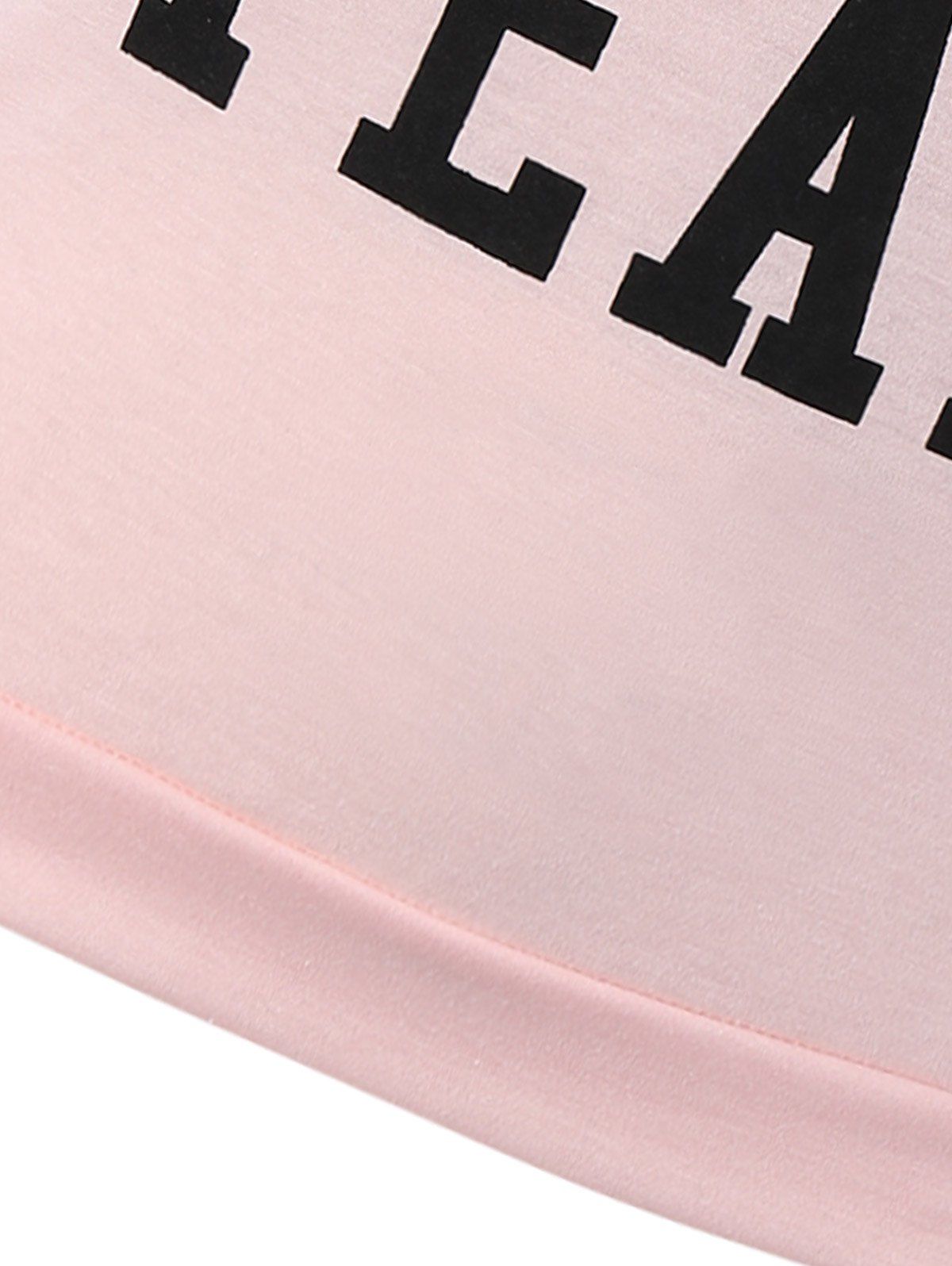 2018 Plus Size Black Friday Long Sleeve Christmas TShirt PINK XL In T