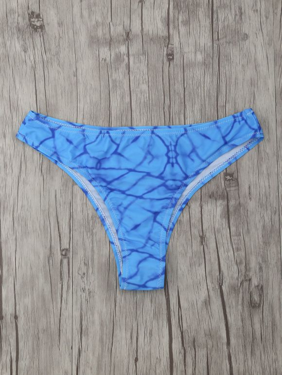 Bas de bikini coloré - Bleu M