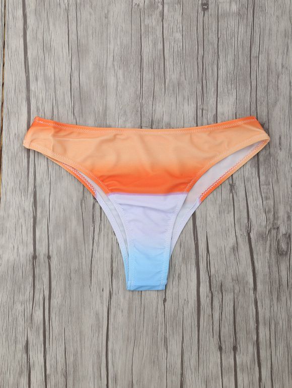 Bas de bikini coloré - Orange L
