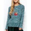 Pull tricoté - Turquoise ONE SIZE