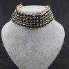 Collier Vintage Perle artificielle - Noir 