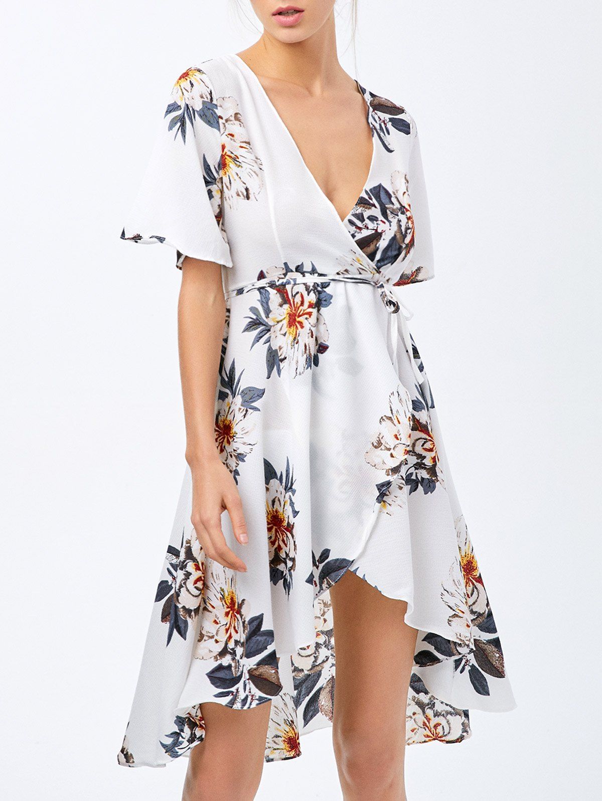 high low wrap