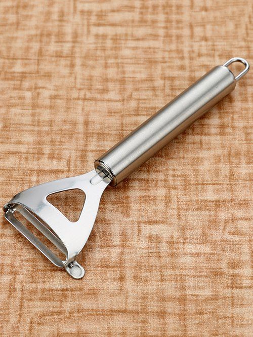 

Stainless Steel Vegetable Potato Fruit Peeler Knife, Silver