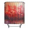 Motif Arbre douche imperméable rideau Decor Bath - multicolore 180CM*180CM