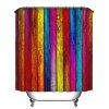 Rideau de Douche Imperméable à Rayures Épais Colorées - multicolore 180CM*180CM