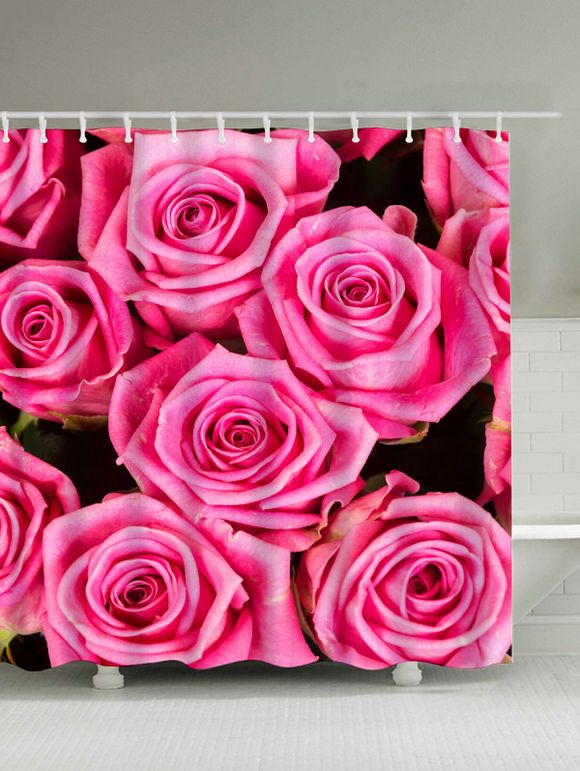 rideaux de douche imprimé de Roses - Frutti de Tutti 