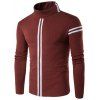 Maillot col roulé manches longues Varsity - RAL3009 Rouge Oxyde L