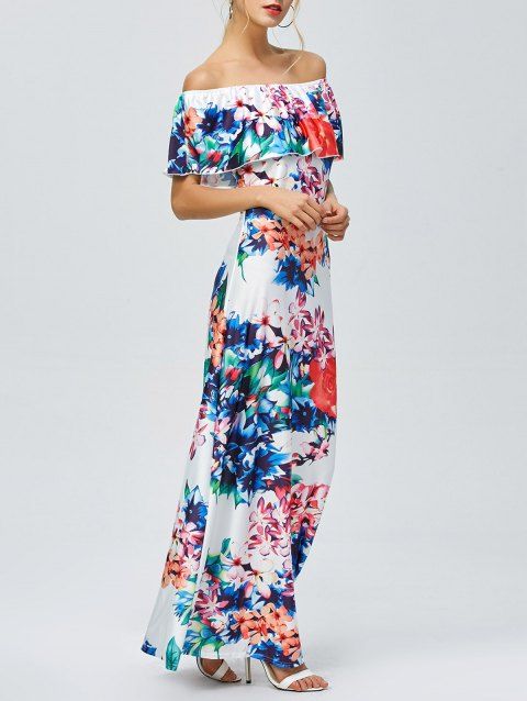 Off the Shoulder Hawaiian Dresses