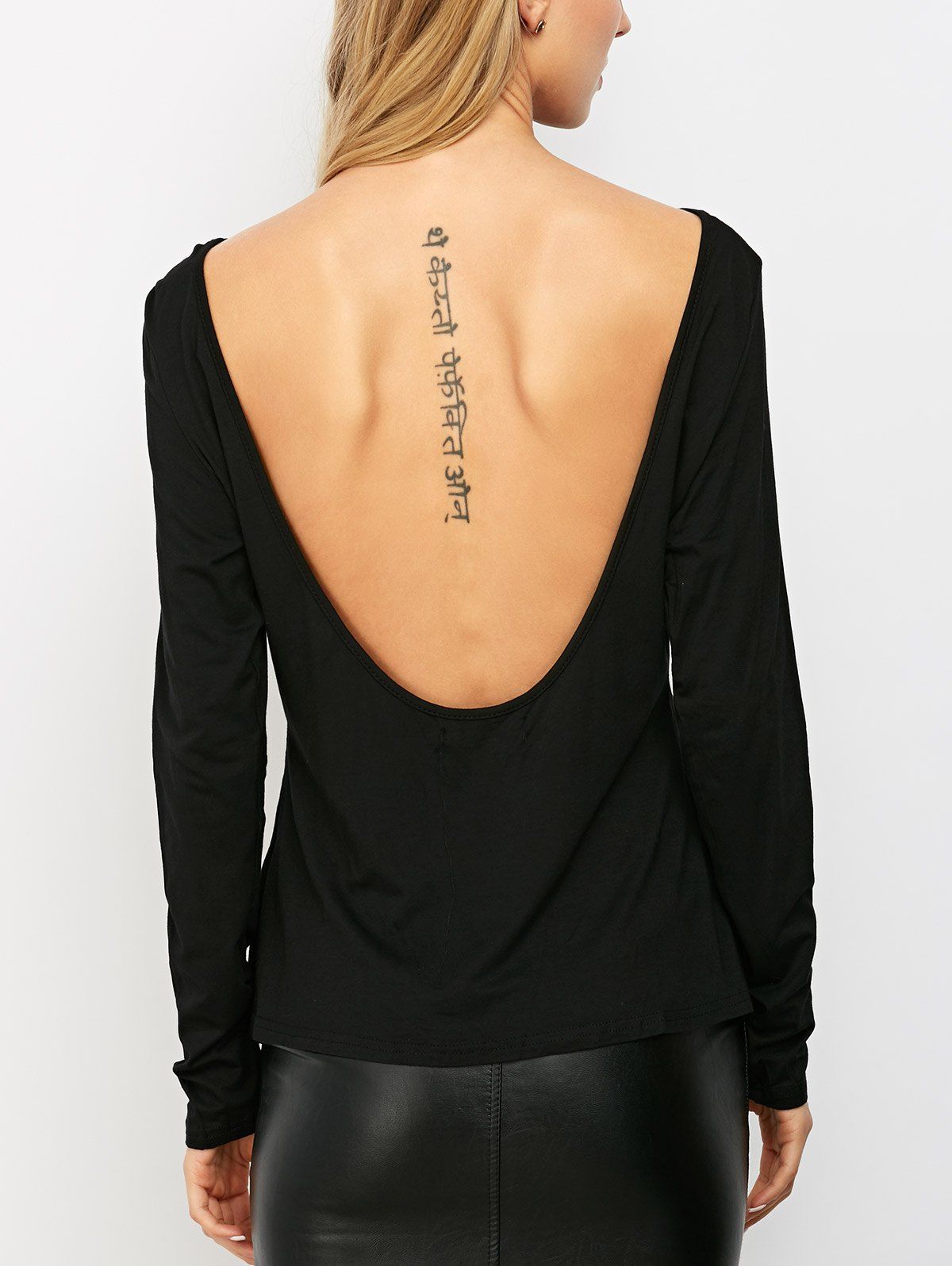 bare back shirts