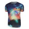 Ras du cou Galaxy T-shirt - multicolore S