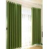 Home Decor Shading Blackout Perforated Window Curtain - Vert 100*270CM