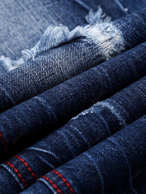 repaired jeans