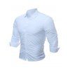 Shirt à manches longues affaires Flocage - Blanc XL