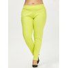 Pantalon Coloré Grande Taille - néon Verte XL