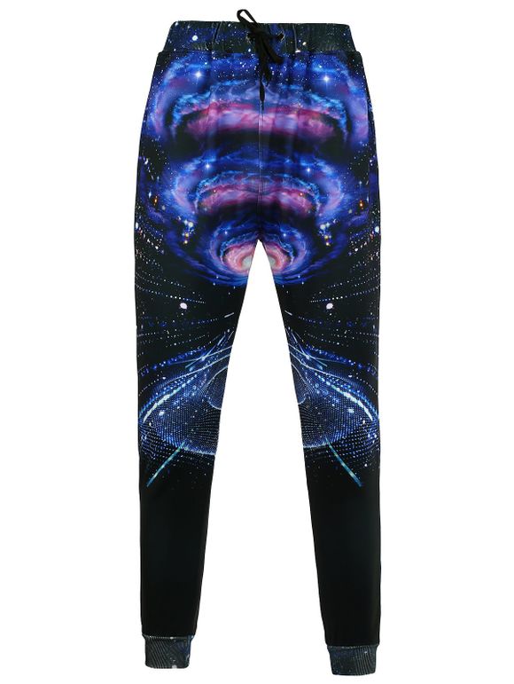 3 poches Pantalons Galaxy Jogger Imprimé - multicolore XL