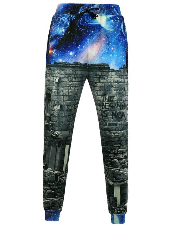 Galaxy et pantalon Wallpaper Jogger - multicolore L