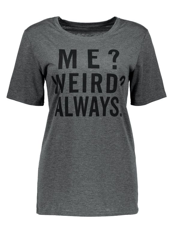 Me Bizarre Toujours Graphic Tee - Gris M