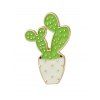 Broche à Cactus Décoratif - Vert 