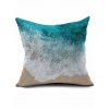 Case Seawater Impression Peluche Square Pillow - multicolore 
