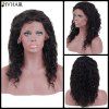 Siv cheveux longs bouclés Lace Frontal perruque de cheveux humains - Naturelle couleur 24INCH