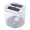 Etanche gonflable Pliable LED Lanterne solaire - Transparent 
