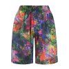 Colorful Floral 3D Shorts Print Board - multicolore L