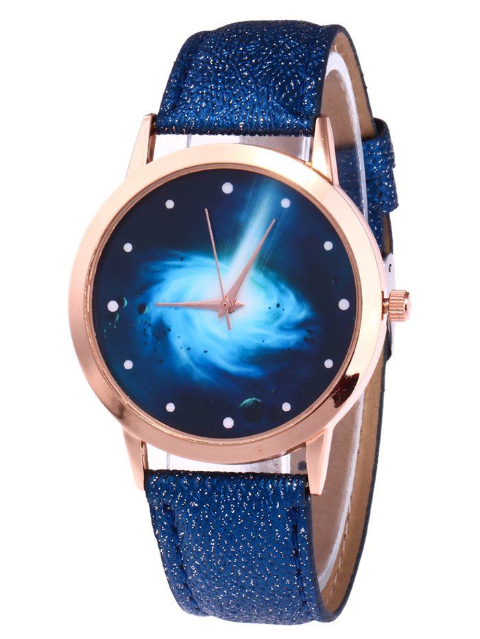 

Glitter Strap Starry Vortex Watch, Royal