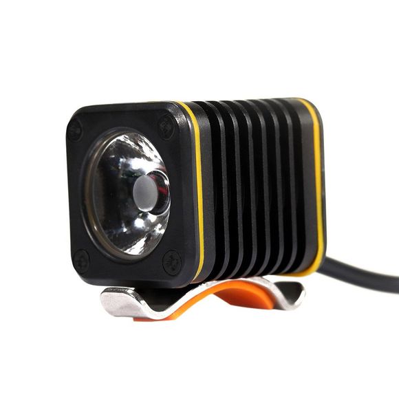 Lampe Frontale LED T6 pour Bicyclette Imperméable Rechargeable USB - Noir 