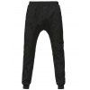 Camouflage Pantalon taille élastique Jogger - Noir 3XL