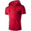T-shirt à capuche Agrémentée - Rouge M