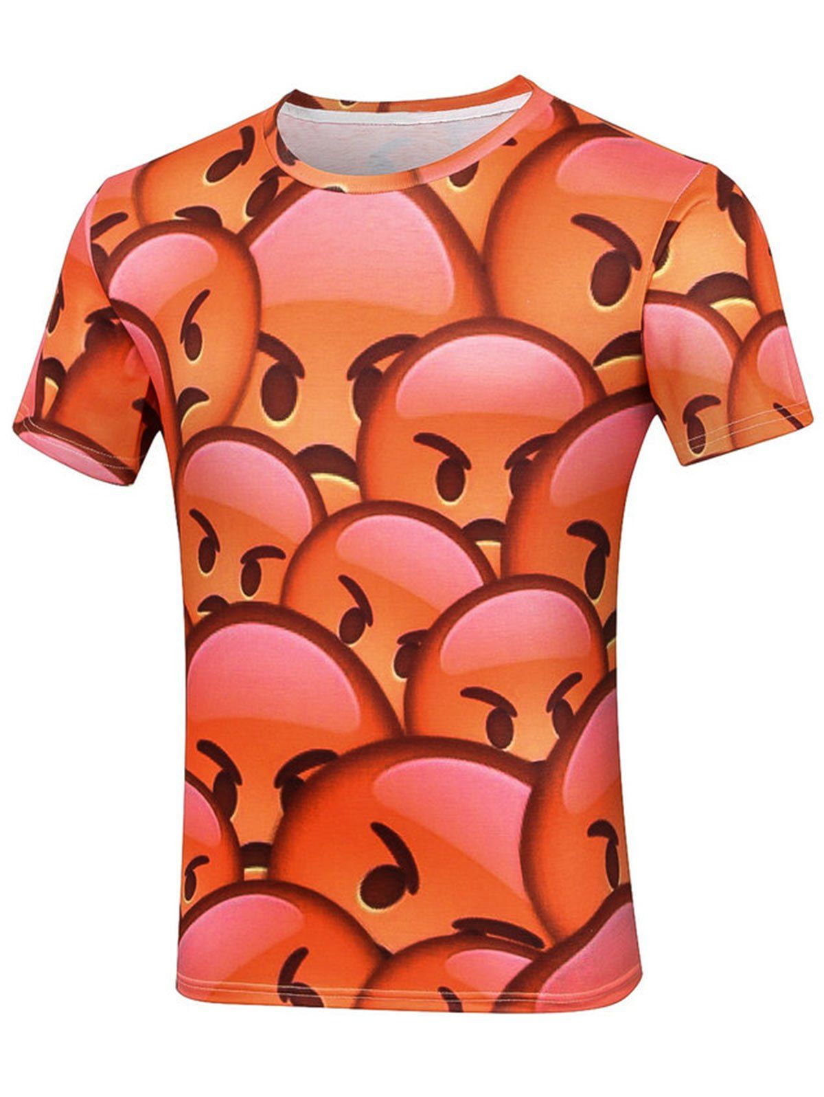 emoji print t shirt