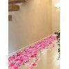 Amovible Autocollant Mural 3D Blooming Rose Intérieur - Rose Rouge 60*90CM