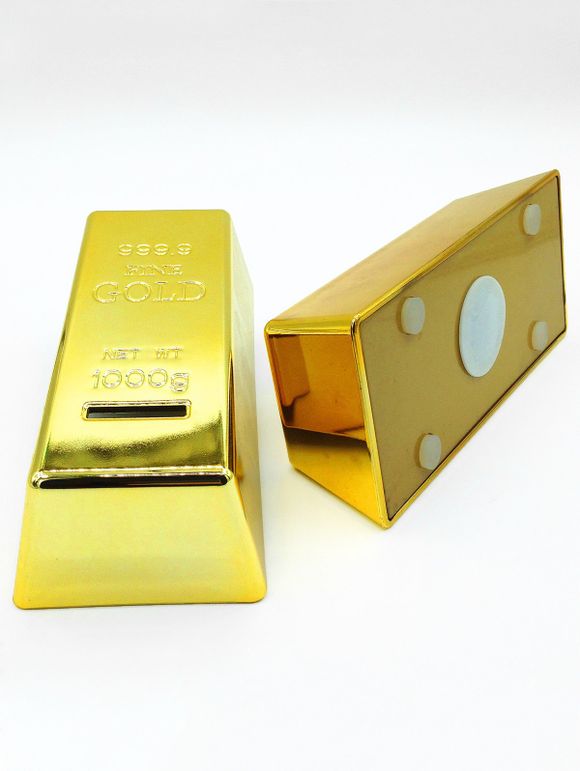Simulation Gold Bullion Shape Coins Banker - d'or 