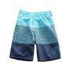 Drawstring Shorts taille Conseil Stripe - Bleu Ciel 2XL