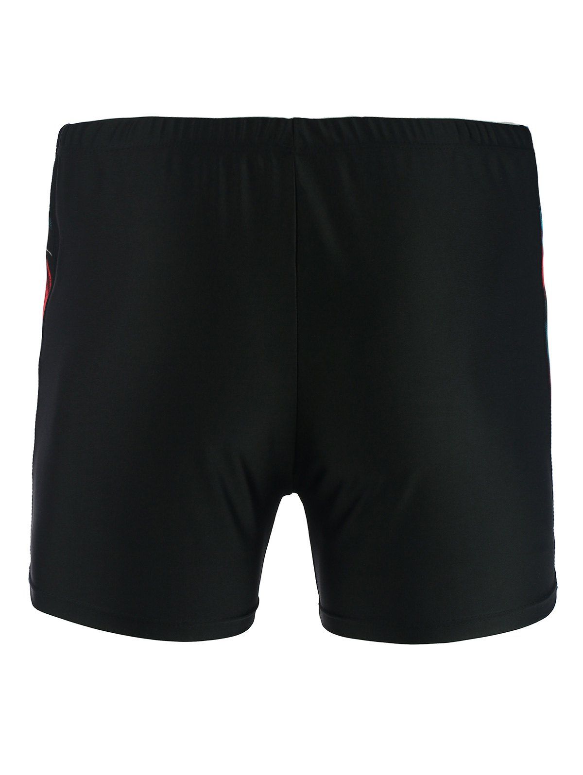 

Zip Pocket Print Swim Shorts, Multi