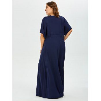 plus dress dolman maxi evening sleeve zoom