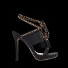 Chaînes Chaussures à lacets Sandales à lacets - Noir 37