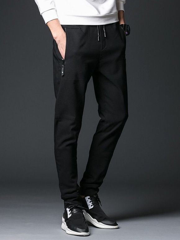 Pantalons en Haram en Polyester - Noir XL