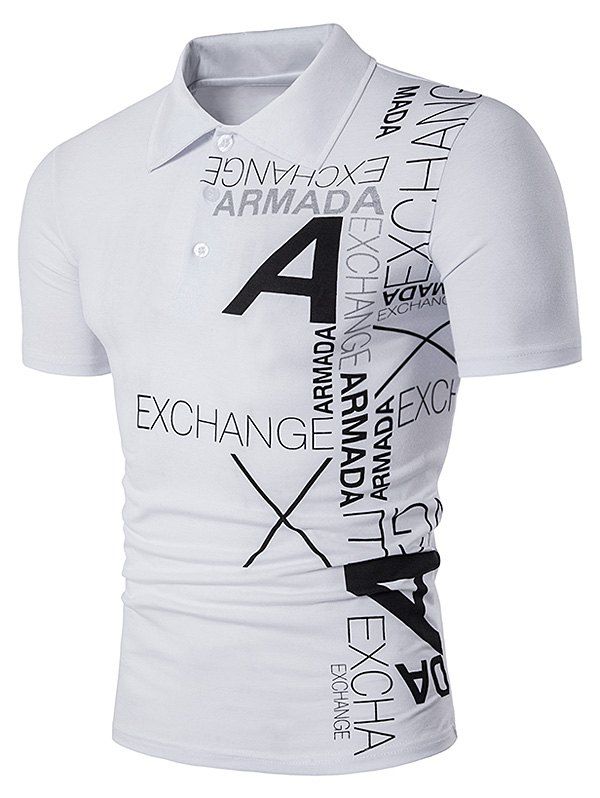 

Graphic Print Short Sleeve T-Shirt, White