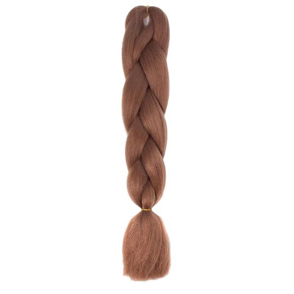 KANEKALON Extension de Cheveux Synthétique en Forme de Tresse - Aubrun Brun 30 
