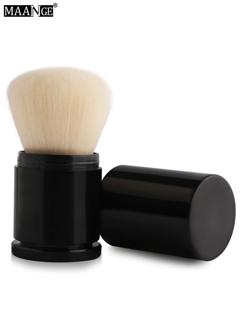 

MAANGE Telescopic Fiber Blush Brush, White
