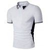 T-shirt à manches courtes à manches courtes - Blanc M