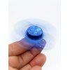 Stress Reliever Coloré Dot Finger Gyro Spinner Focus Toy - Bleu 