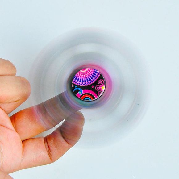 Hand Spinner Style Bohémien - Rouge 