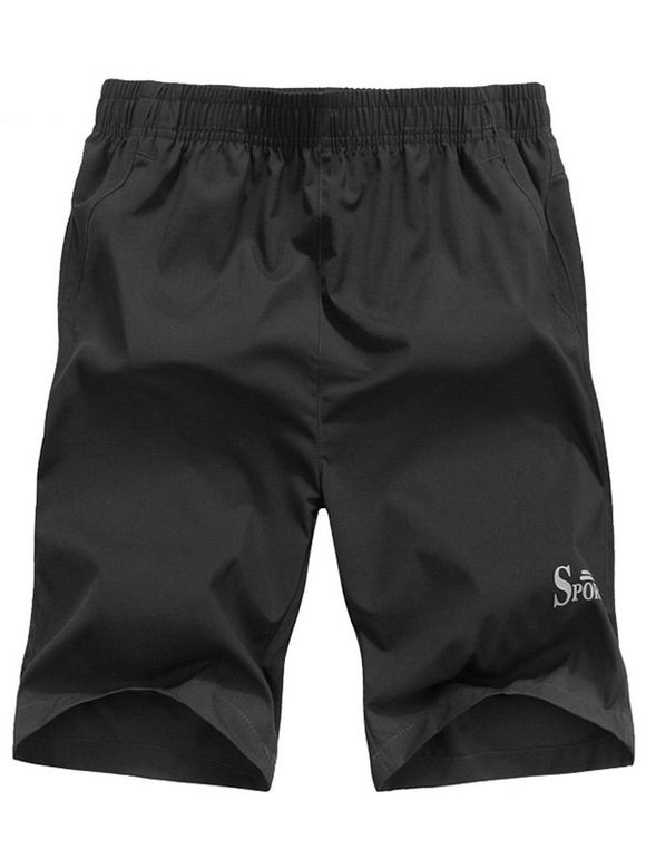 Shaped Sports Pocket Sports Shorts - Noir 4XL