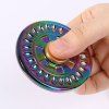 Round Metal Antistress Spinner Toy Finger Gyro - coloré 6.5*6.5CM