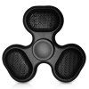 Spinner Musical Bluetooth avec Haut-Parleur et LED - Noir 