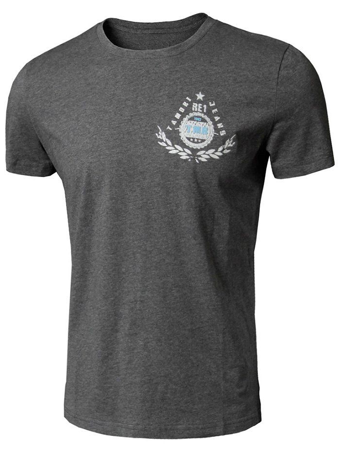 

89 Print Graphic T-Shirt, Gray